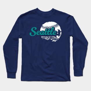 Seattle Baseball Long Sleeve T-Shirt